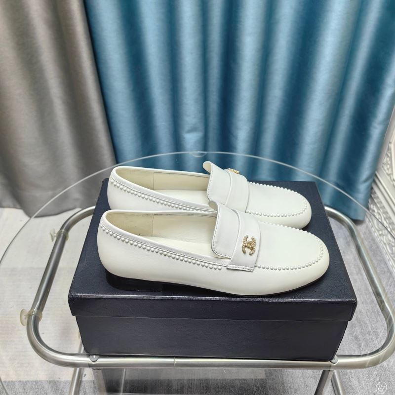 Ch*el leather shoes